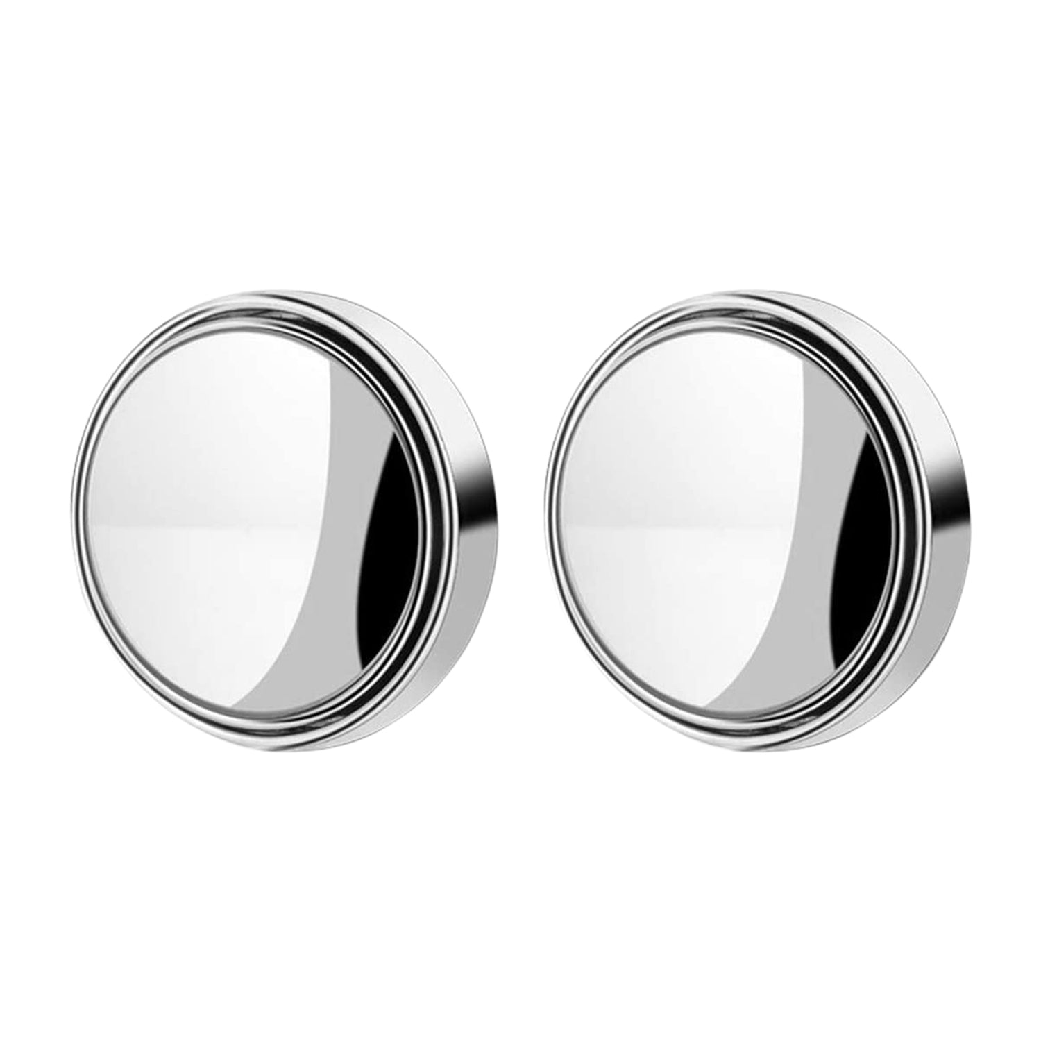 360DEGREE BLIND SPOT ROUND WIDE ANGLE ADJUSTABLE CONVEX REAR VIEW MIRROR - PACK OF 2 360DEGREE BLIND SPOT ROUND WIDE ANGLE ADJUSTABLE CONVEX REAR VIEW MIRROR - PACK OF 2